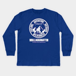 Kerry Ireland, Mullaghanattin Mountain Kids Long Sleeve T-Shirt